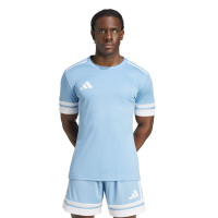 adidas Squadra 25 Maillot de Foot Bleu Clair Blanc