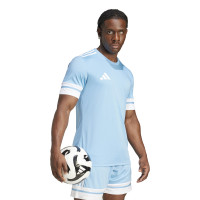 adidas Squadra 25 Maillot de Foot Bleu Clair Blanc