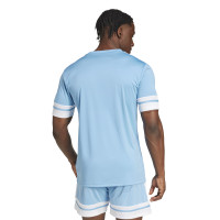 adidas Squadra 25 Maillot de Foot Bleu Clair Blanc