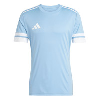 adidas Squadra 25 Maillot de Foot Bleu Clair Blanc