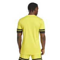 adidas Squadra 25 Maillot de Foot Jaune Noir