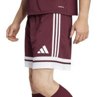 adidas Squadra 25 Tenue de Football Bordeaux Blanc