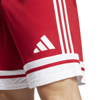 adidas Squadra 25 Voetbalbroekje Rood Wit