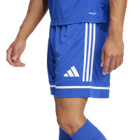 adidas Squadra 25 Short de Foot Bleu Blanc Bleu