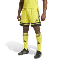 adidas Squadra 25 Short de Foot Jaune Noir
