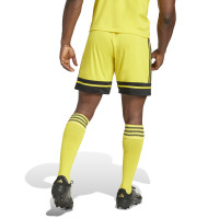 adidas Squadra 25 Short de Foot Jaune Noir