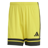 adidas Squadra 25 Short de Foot Jaune Noir