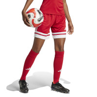 adidas Squadra 25 Short de Football Femmes Rouge Blanc