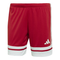 adidas Squadra 25 Short de Football Femmes Rouge Blanc