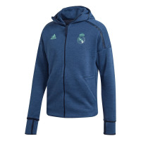 adidas Real Madrid ZNE Hoodie 3.0 Donkerblauw