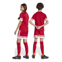 adidas Squadra 25 Voetbaltenue Kids Rood Wit