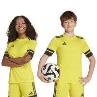 adidas Squadra 25 Maillot de Foot Enfants Jaune Noir
