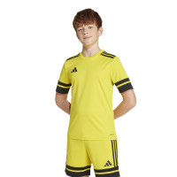 adidas Squadra 25 Maillot de Foot Enfants Jaune Noir
