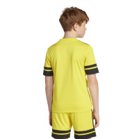 adidas Squadra 25 Maillot de Foot Enfants Jaune Noir