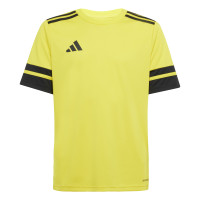 adidas Squadra 25 Maillot de Foot Enfants Jaune Noir