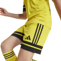 adidas Squadra 25 Short de Football Enfants Jaune Noir
