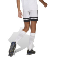 adidas Squadra 25 Voetbalbroekje Kids Wit Zwart