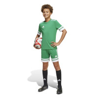 adidas Squadra 25 Short de Football Enfants Vert Blanc