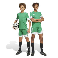adidas Squadra 25 Short de Football Enfants Vert Blanc