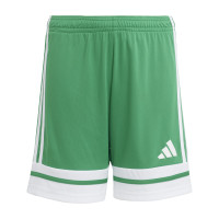 adidas Squadra 25 Short de Football Enfants Vert Blanc