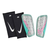 Nike Mercurial Lite Scheenbeschermers Lichtblauw Roze