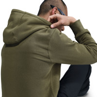 Nike Sportswear Club Fleece Sweat à Capuche Vert Olive Blanc