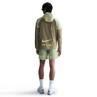 Nike Sportswear Air Survêtement Full-Zip Woven Vert Olive Vert Néon Jaune