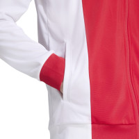 Veste d'entraînement adidas Ajax DNA blanc rouge