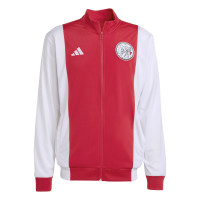 Veste d'entraînement adidas Ajax DNA blanc rouge