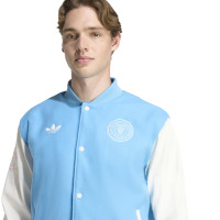 adidas Inter Miami CF Originals Veste d'Entraînement Bleu Blanc Rose