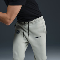 Nike Inter Milan Tech Fleece Survêtement Full-Zip 2025-2026 Gris Clair Bleu Foncé
