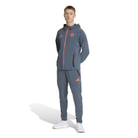 adidas Bayern Munich Vis Tech Veste 2025-2026 Gris Foncé Orange