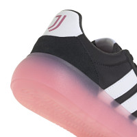 adidas Barreda Decode Juventus Baskets Enfants Noir Blanc Rose
