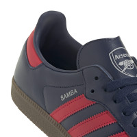 adidas Samba Arsenal Sneakers Donkerblauw Rood Zilver