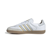 adidas Samba Real Madrid Baskets Blanc Gris Clair Jaune