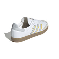 adidas Samba Real Madrid Baskets Blanc Gris Clair Jaune