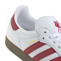 adidas Samba Liverpool Baskets Blanc Rouge