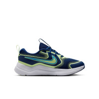 Chaussures de course Nike Cosmic Runner pour Enfants, bleu foncé, vert, blanc