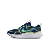 Chaussures de course Nike Cosmic Runner pour Enfants, bleu foncé, vert, blanc