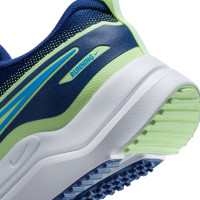 Chaussures de course Nike Cosmic Runner pour Enfants, bleu foncé, vert, blanc