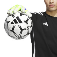 adidas Predator Pro Hybrid Gants de Gardien de But Blanc Jaune Néon Rose