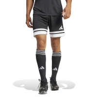 adidas Squadra 25 Short de Football Noir Blanc