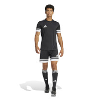 adidas Squadra 25 Short de Football Noir Blanc
