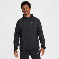 Nike Stride Trainingspak Full-Zip Zwart Zilver