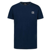 Cruyff Energized T-Shirt Bleu Foncé Blanc