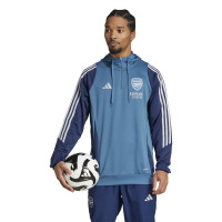 adidas Arsenal Track Sweat à Capuche 2025-2026 Bleu Bleu Foncé Blanc