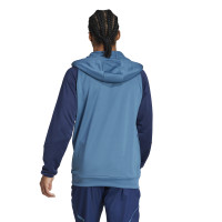adidas Arsenal Track Sweat à Capuche 2025-2026 Bleu Bleu Foncé Blanc
