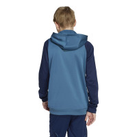 adidas Arsenal Track Trainingspak Hooded 2025-2026 Kids Blauw Donkerblauw Wit