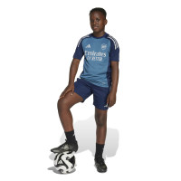 adidas Arsenal Short d'Entraînement 2025-2026 Enfants Bleu Foncé Bleu Blanc