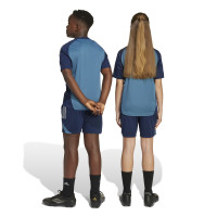 adidas Arsenal Short d'Entraînement 2025-2026 Enfants Bleu Foncé Bleu Blanc